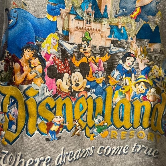 Vintage 90s Disneyland Resort graphic crewneck sweater - Picture 4 of 7